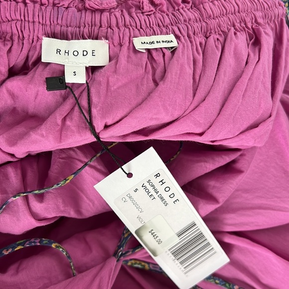 ❌SOLD❌ Rhode Sophia Dress in Violet Small - Picture 13 of 16